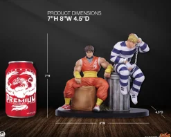 Street Fighter - Cody & Guy 1/10th Scale Statue