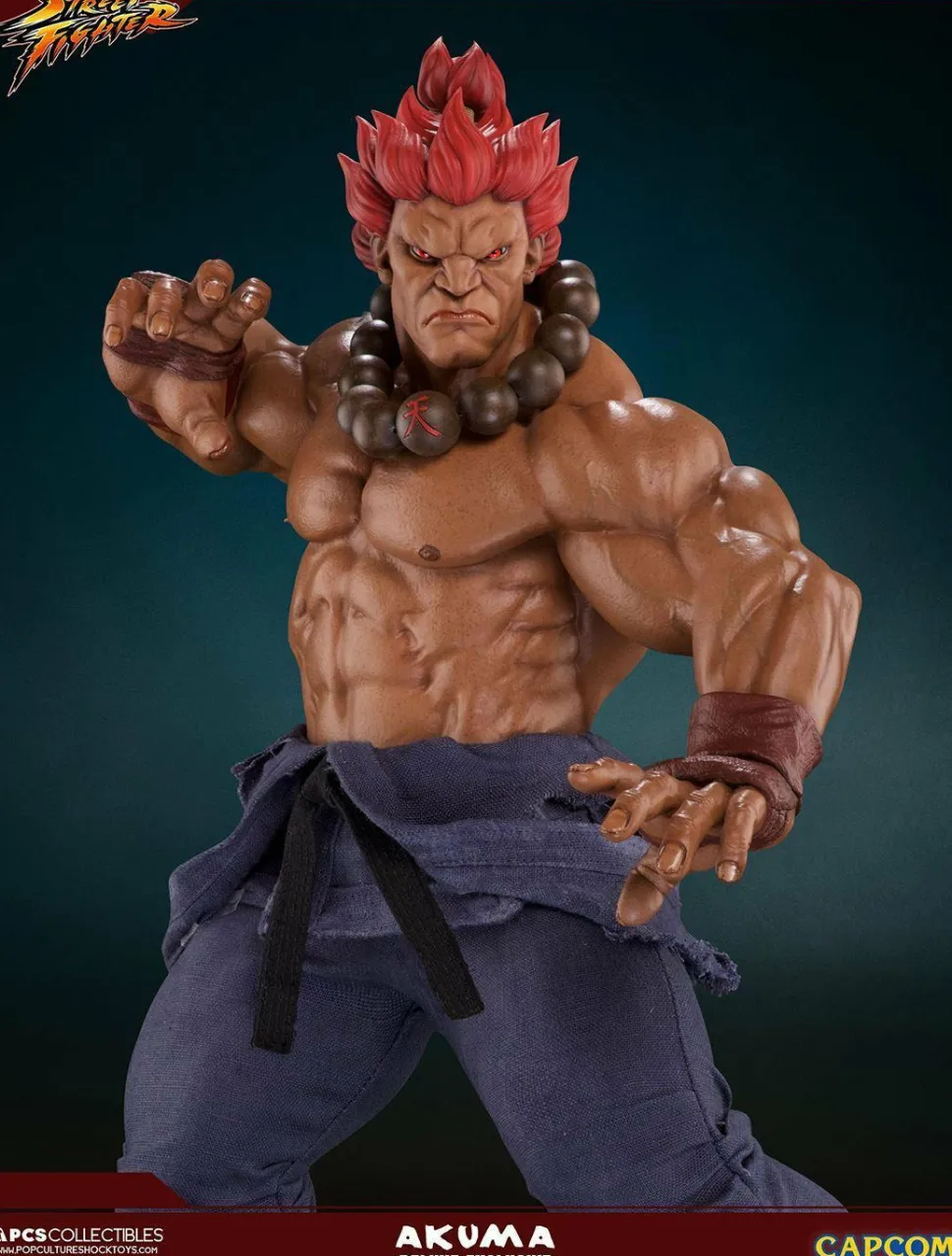 Street Fighter - Deluxe Akuma 10th Anniversary 1/4 Scale Statue