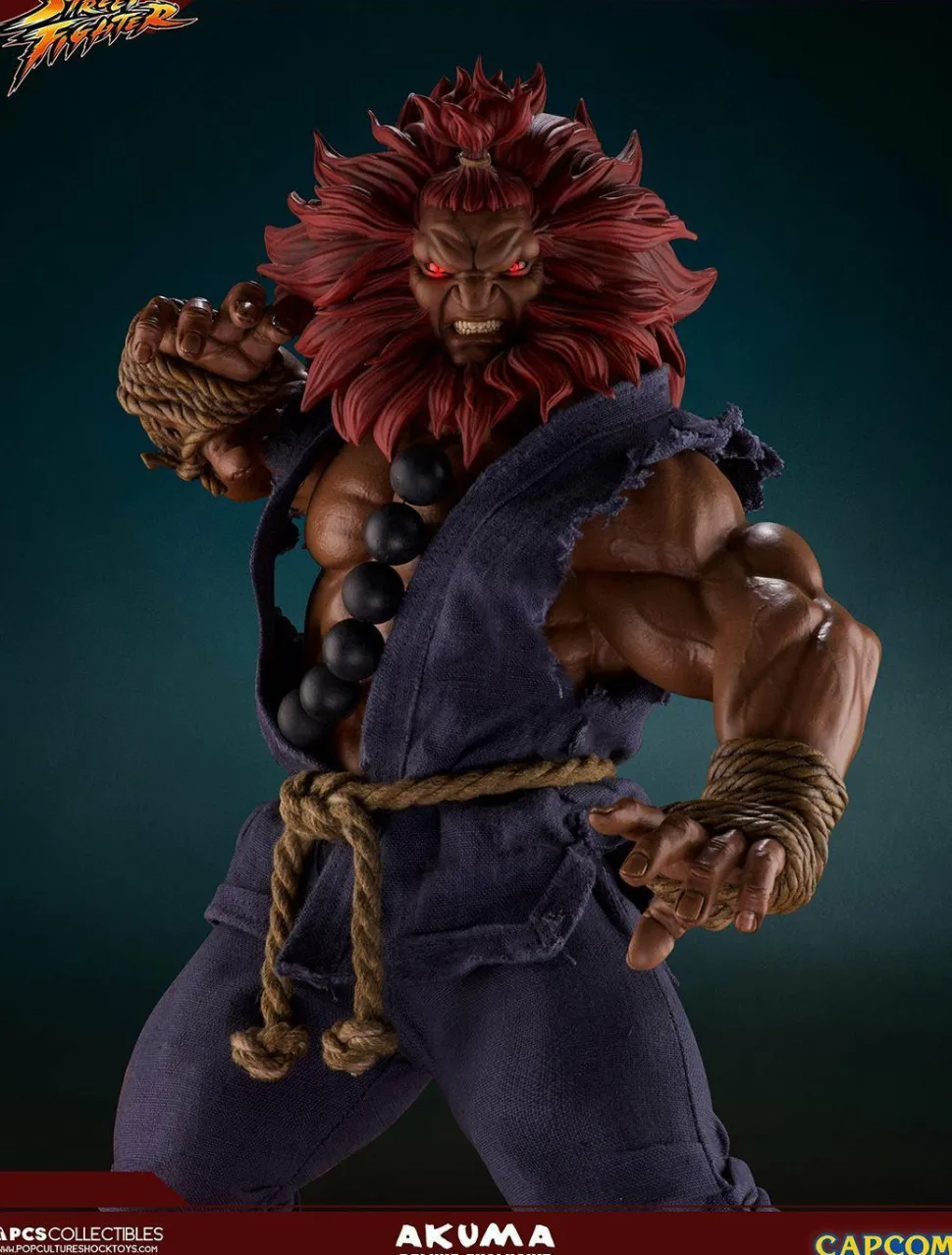 Street Fighter - Deluxe Akuma 10th Anniversary 1/4 Scale Statue
