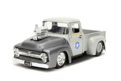 Street Fighter - Guile & 1856 Ford F-100 Anime Hollywood Rides 1/24th Scale Die-Cast Vehicle Replica