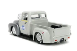 Street Fighter - Guile & 1856 Ford F-100 Anime Hollywood Rides 1/24th Scale Die-Cast Vehicle Replica