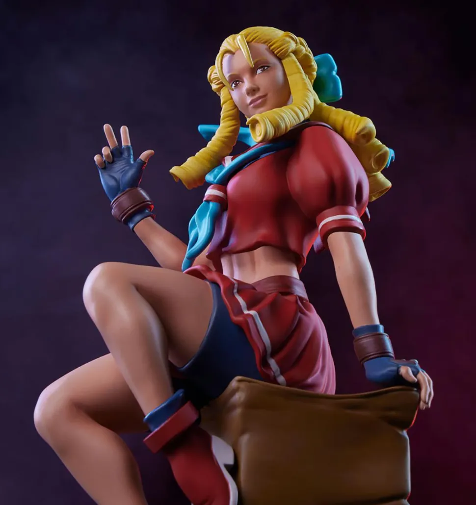 Street Fighter - Karin & E. Honda Street Jam 1/10th Scale Statue 2-Pack