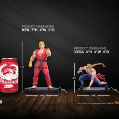 Street Fighter - Ken & Vega Street Jam 1/10th Scale Statue 2-Pack
