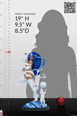 Street Fighter - Menat as Felicia 1/4 Scale Statue