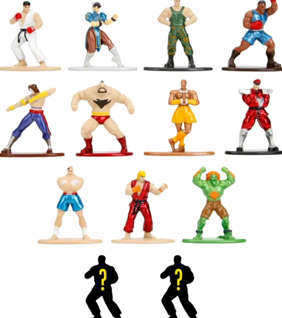 Street Fighter - Nano Metalfigs Blind Bag 1.65" Die-Cast Figure (Single Unit)