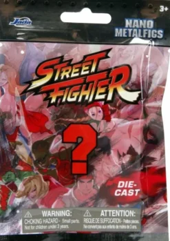 Street Fighter - Nano Metalfigs Die-Cast Mystery Figure Blind Bag (Single Unit)
