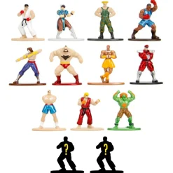 Street Fighter - Nano Metalfigs Die-Cast Mystery Figure Blind Bag (Display of 24)