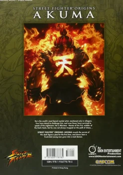 Street Fighter - Origins: Akuma Hardcover Book