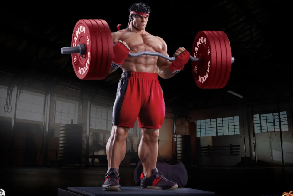 Street Fighter - Ryu Powerlifting Premier Series 1:4 Scale Statue