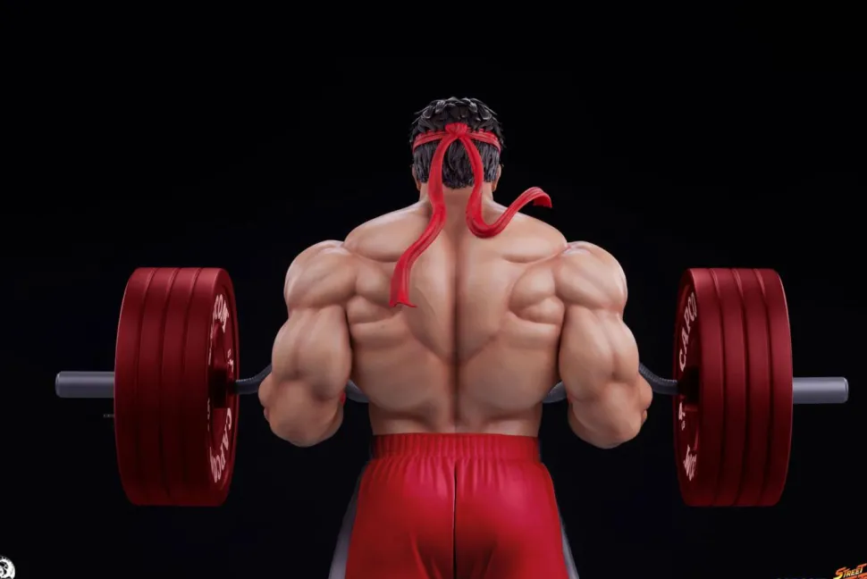 Street Fighter - Ryu Powerlifting Premier Series 1:4 Scale Statue