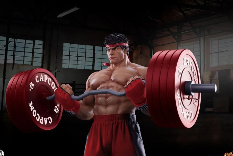 Street Fighter - Ryu Powerlifting Premier Series 1:4 Scale Statue