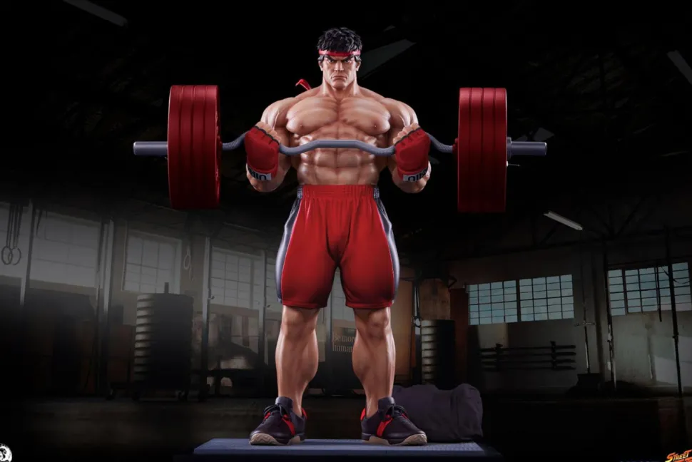 Street Fighter - Ryu Powerlifting Premier Series 1:4 Scale Statue