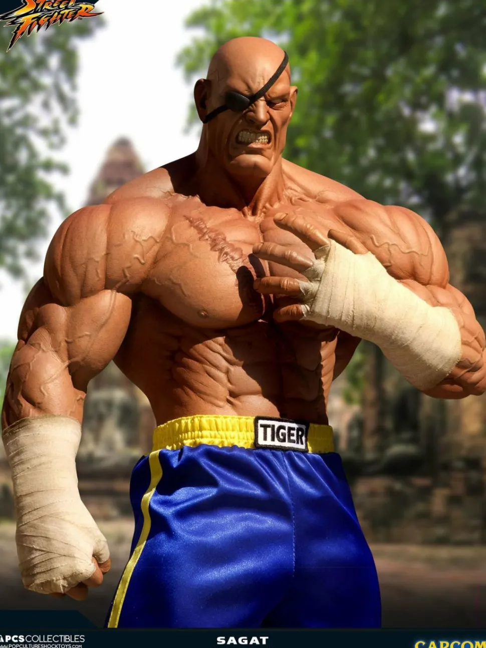 Street Fighter - Sagat 1/3 Scale Statue
