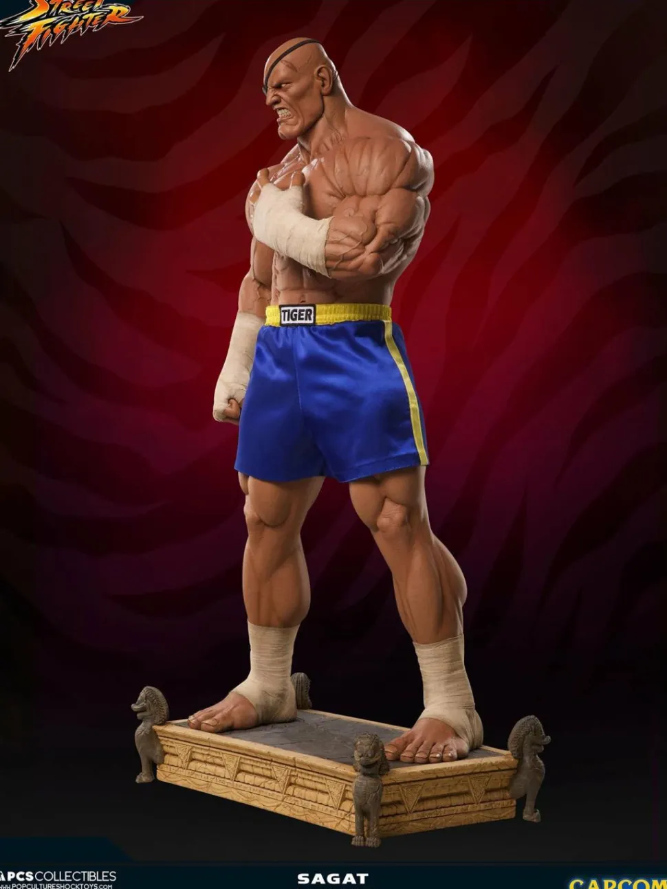 Street Fighter - Sagat 1/3 Scale Statue