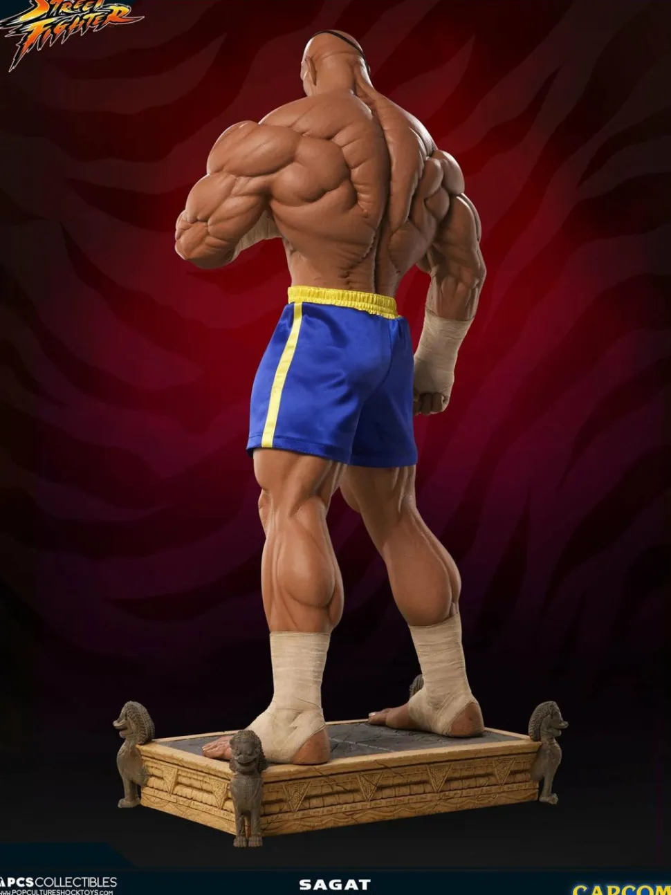 Street Fighter - Sagat 1/3 Scale Statue