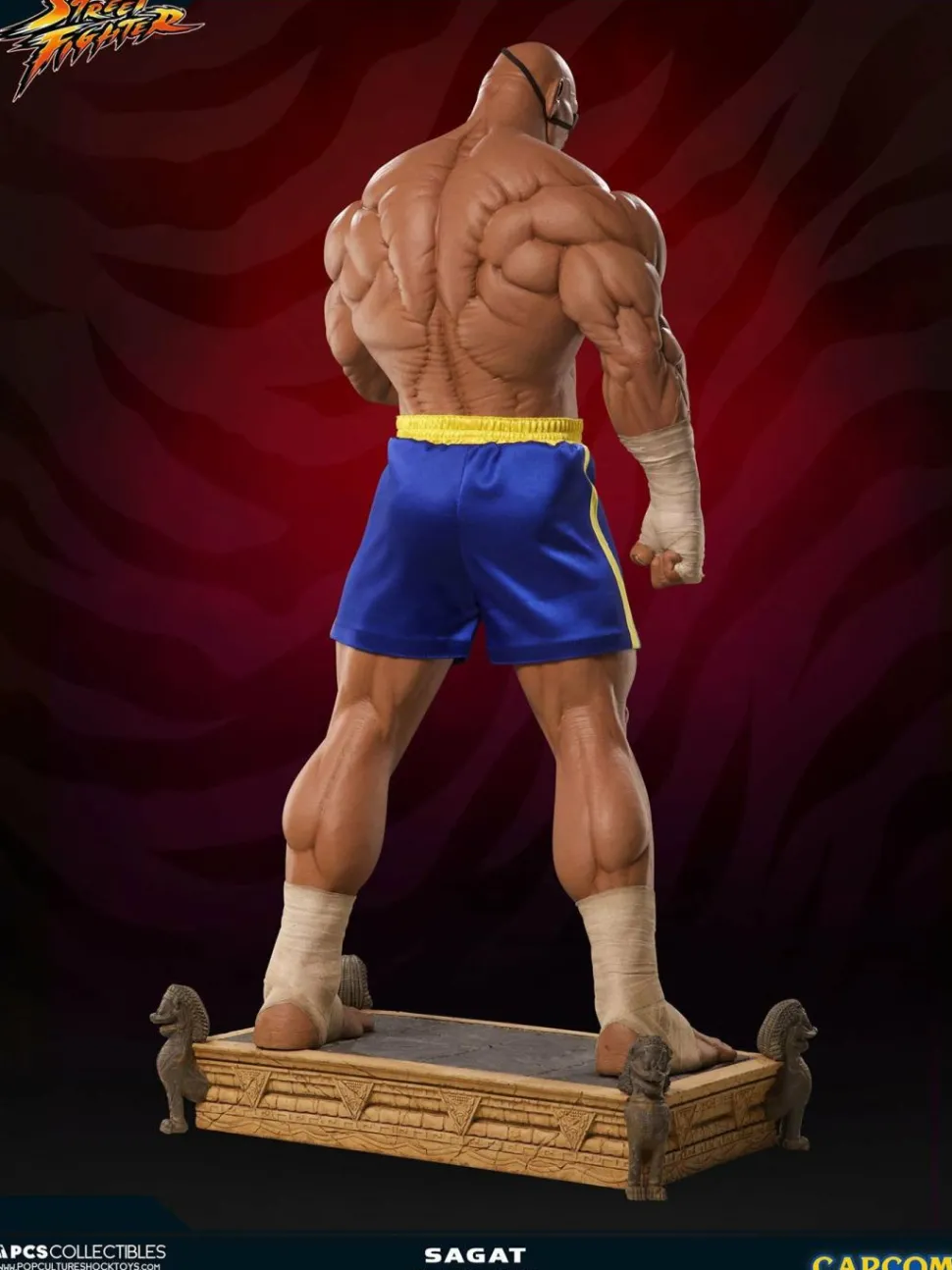 Street Fighter - Sagat 1/3 Scale Statue