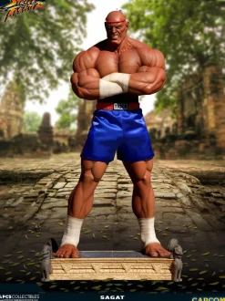 Street Fighter - Sagat Evolution (Set of 2) Exclusive 1/3 Scale Statues