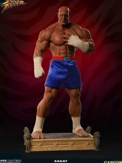 Street Fighter - Sagat Evolution (Set of 2) Exclusive 1/3 Scale Statues
