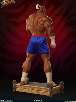 Street Fighter - Sagat Evolution (Set of 2) Exclusive 1/3 Scale Statues