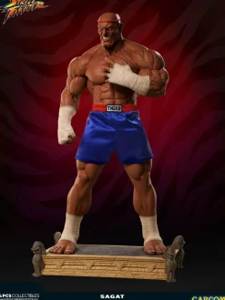 Street Fighter - Sagat Evolution (Set of 2) Exclusive 1/3 Scale Statues