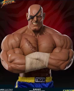 Street Fighter - Sagat Evolution (Set of 2) Exclusive 1/3 Scale Statues