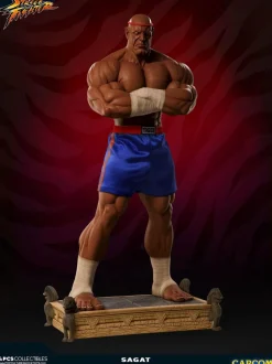 Street Fighter - Sagat Evolution (Set of 2) Exclusive 1/3 Scale Statues