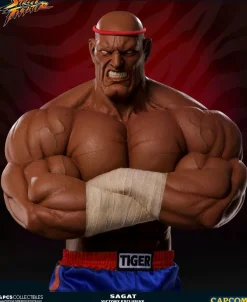 Street Fighter - Sagat Evolution (Set of 2) Exclusive 1/3 Scale Statues