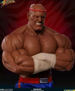 Street Fighter - Sagat Evolution (Set of 2) Exclusive 1/3 Scale Statues