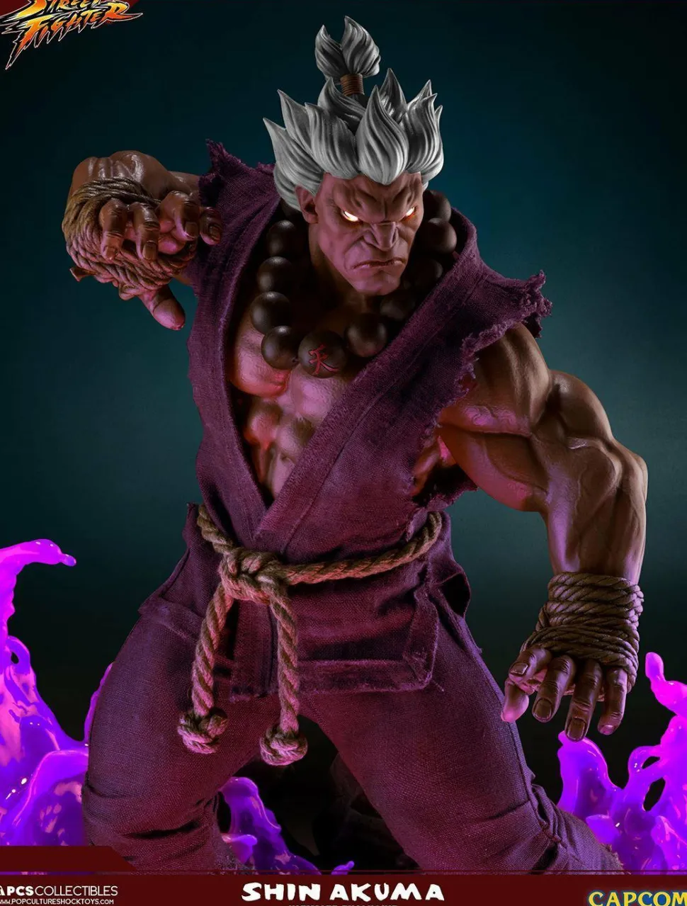 Street Fighter - Shin Akuma Ultimate Exclusive 10th Anniversary 1/4 Scale Statue
