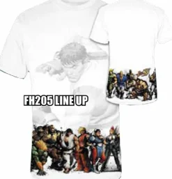 Street Fighter - Street Fighter 4 - Line Up White Male T-Shirt