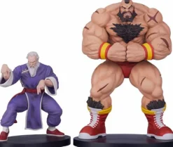 Street Fighter - Zangief & Gen 1/10th Scale Statue (Set of 2)