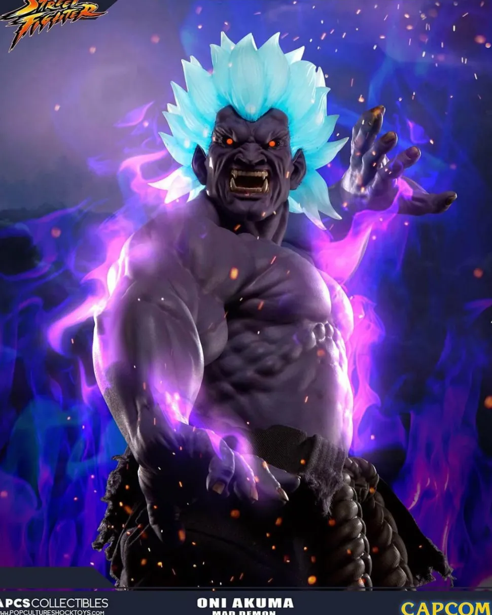 Street Fighter IV - Oni Akuma Mad Demon Exclusive 1/4 Scale Statue