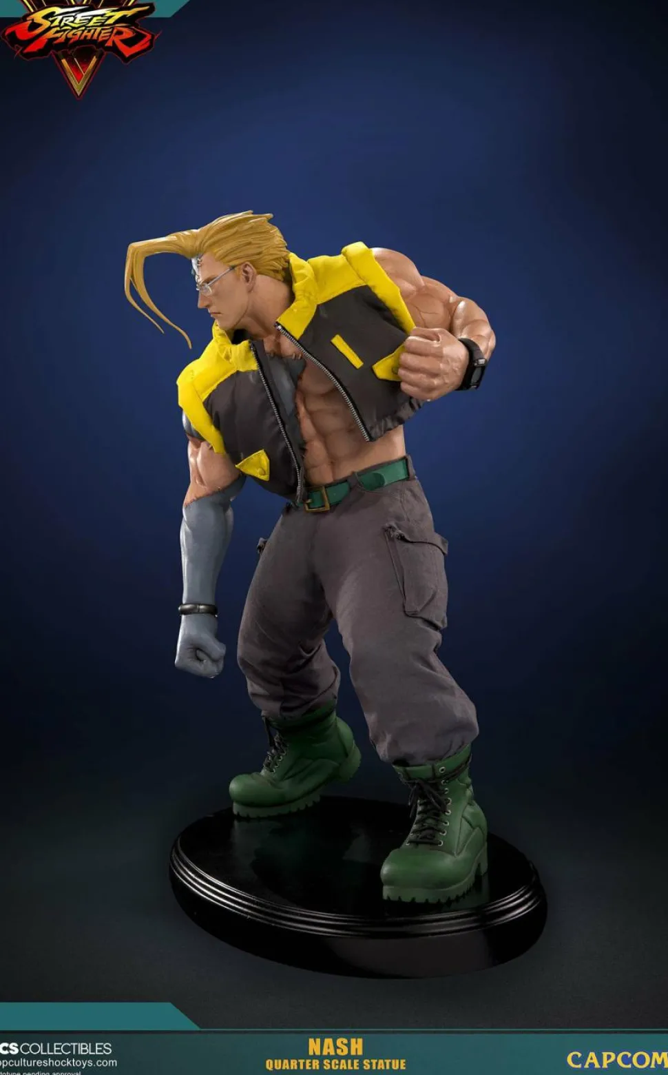Street Fighter V - Nash Exclusive 1/4 Scale Statue