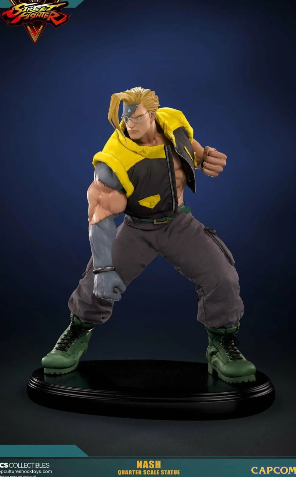 Street Fighter V - Nash Exclusive 1/4 Scale Statue