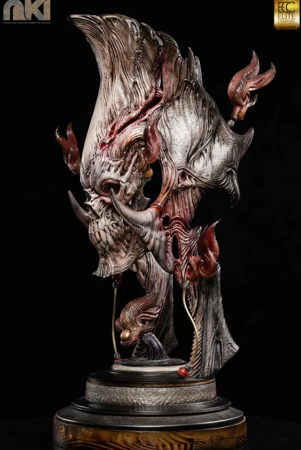Studio Aki - Fire Soul 1:1 Scale Life-Size Bust by Akihito Ikeda