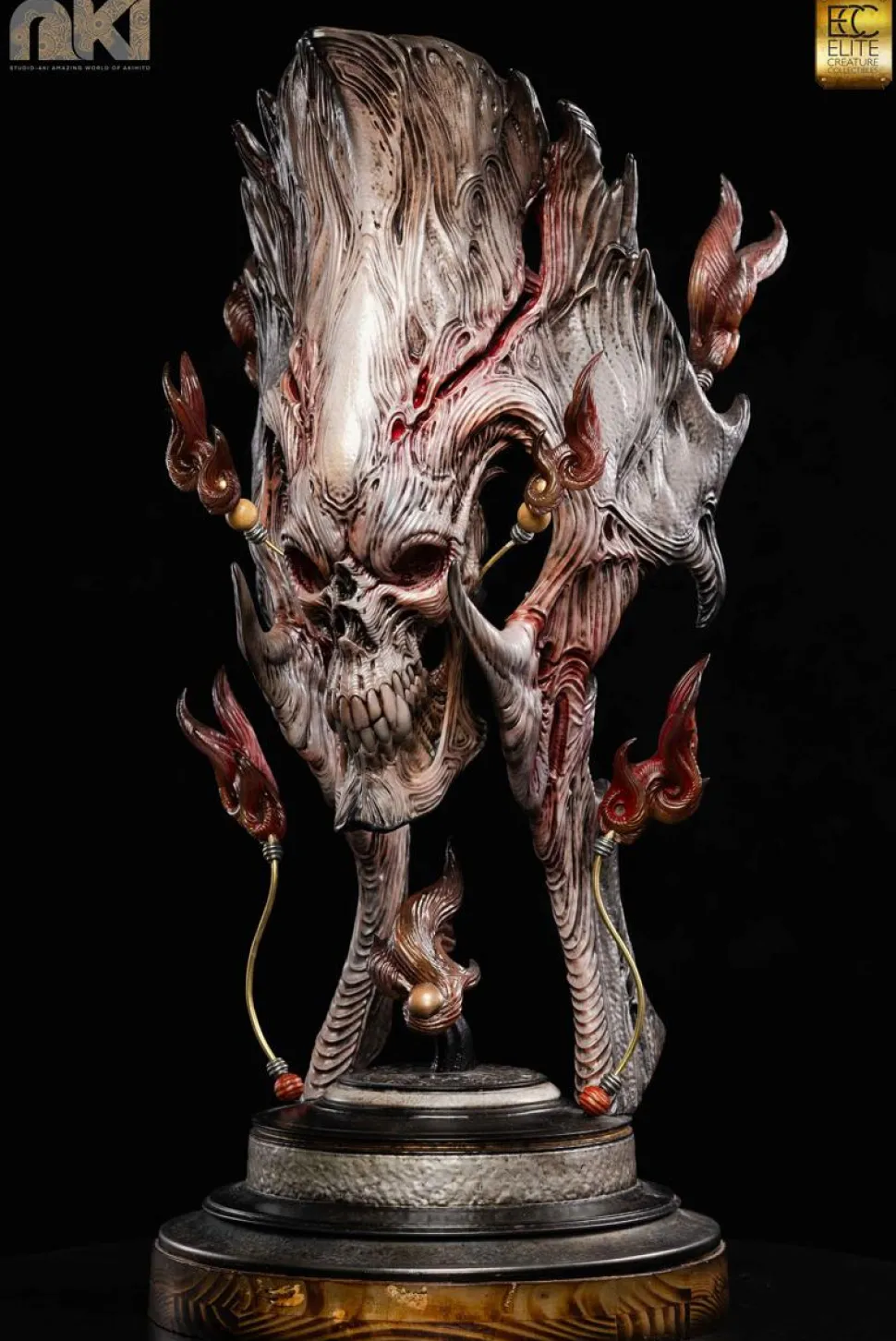 Studio Aki - Fire Soul 1:1 Scale Life-Size Bust by Akihito Ikeda
