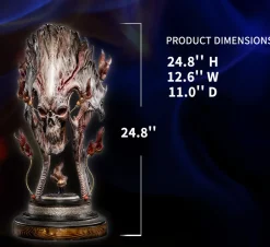Studio Aki - Fire Soul 1:1 Scale Life-Size Bust by Akihito Ikeda