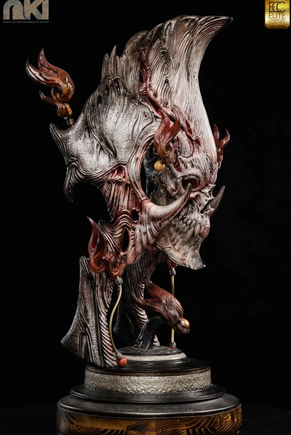 Studio Aki - Fire Soul 1:1 Scale Life-Size Bust by Akihito Ikeda