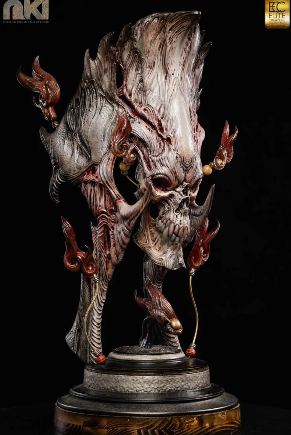 Studio Aki - Fire Soul 1:1 Scale Life-Size Bust by Akihito Ikeda