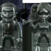 Suicide Squad - Harley Quinn and Joker 4” Metals Die-Cast Bare Metal Action Figure 2-Pack (2016 Convention Exclusive)