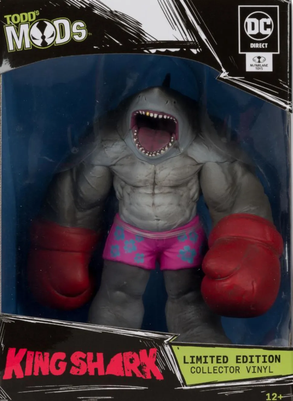 Suicide Squad - King Shark Todd's Mods Collector Vinyl 4.5" Scale PVC Posed Figure