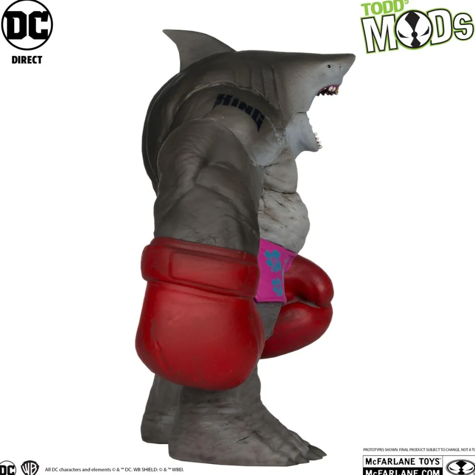 Suicide Squad - King Shark Todd's Mods Collector Vinyl 4.5" Scale PVC Posed Figure