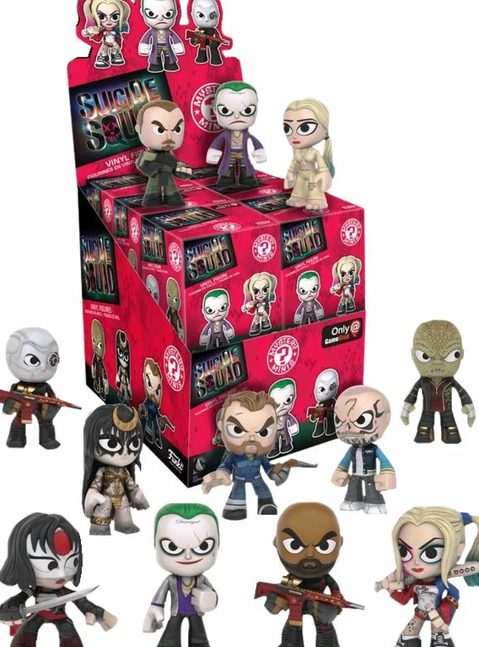 Suicide Squad - Mystery Minis 2.5" Vinyl Figure GS Exclusive (Display of 12 Units) (RS)