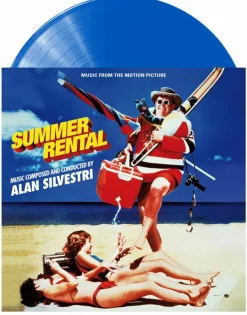 Summer Rental - Music from the Motion Picture by Alan Silvestri LP Vinyl Record (2023 Record Store Day Exclusive Frisbee Blue Coloured Vinyl)