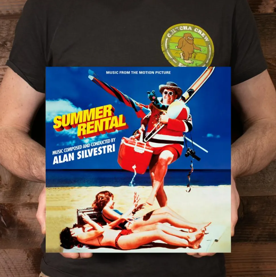 Summer Rental - Music from the Motion Picture by Alan Silvestri LP Vinyl Record (2023 Record Store Day Exclusive Frisbee Blue Coloured Vinyl)