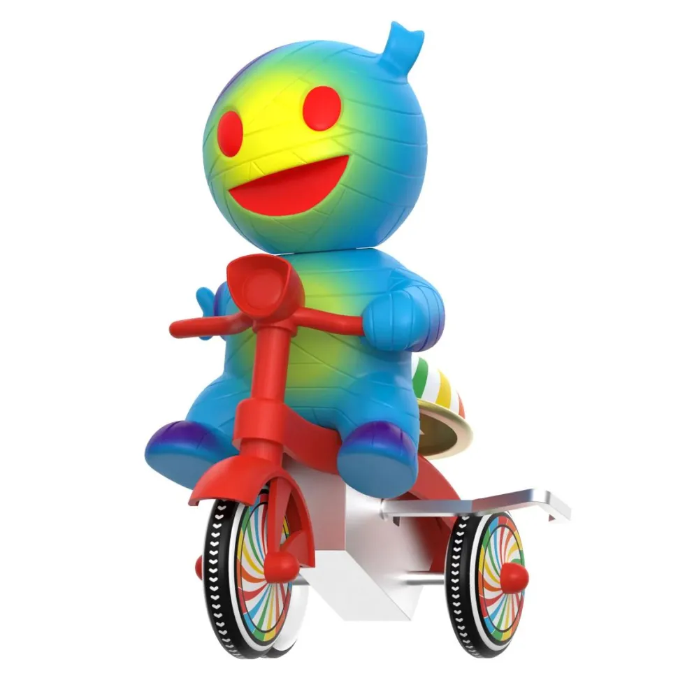Super7 - Mummy Boy (Blue with Red Trike) Super Cycles 5" Vinyl Figure