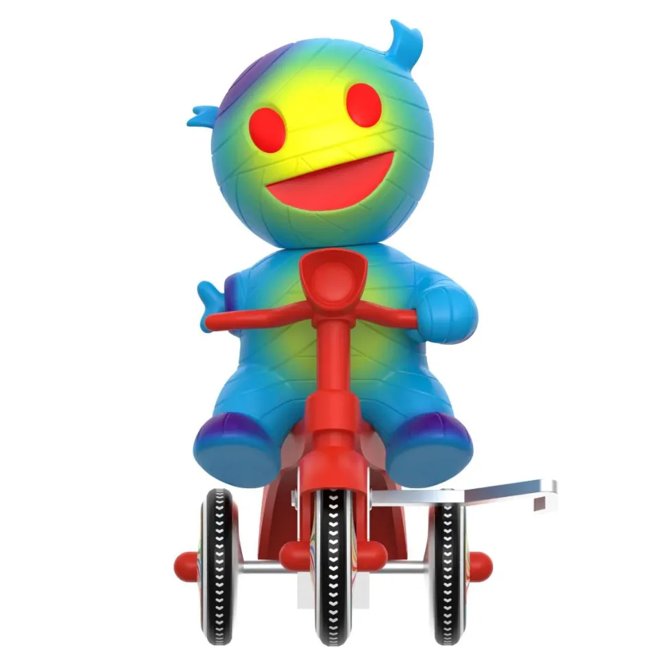 Super7 - Mummy Boy (Blue with Red Trike) Super Cycles 5" Vinyl Figure