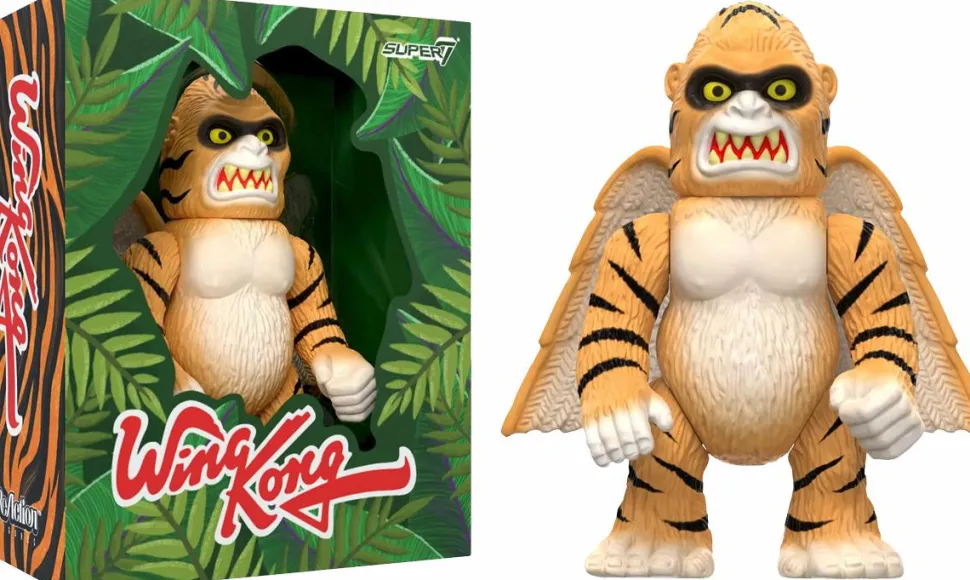 Super7 - Wing Kong (Tiger) ReAction 3.75" Action Figure (2023 SDCC Exclusive)