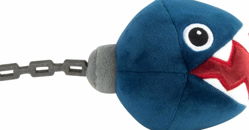 Super Mario - Chain Chomp Mega Club Mocchi Mocchi 15" Plush