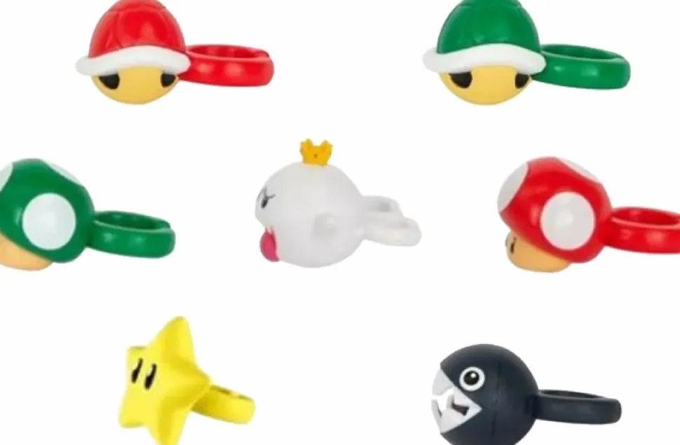 Super Mario - Collector Rings Blind Capsule Accessory (Single Unit)